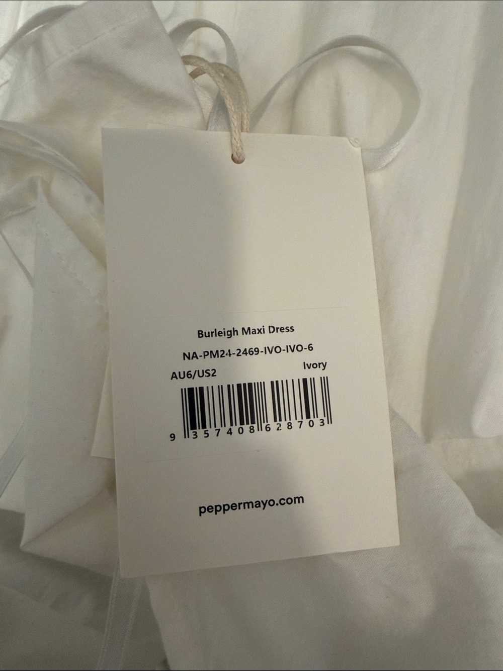 Peppermayo Burleigh Maxi Dress Drop Waist Corset - Picture 4 of 5